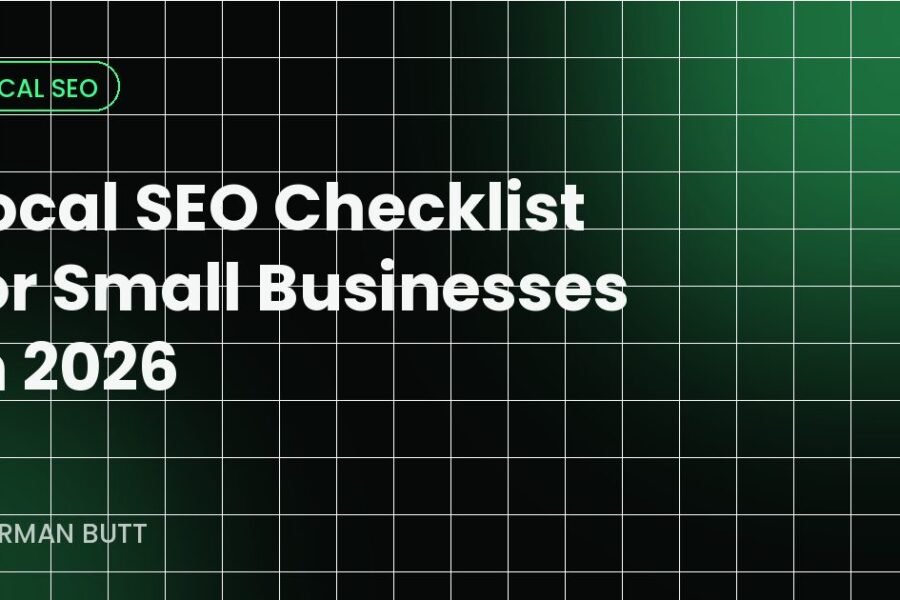 Local SEO Checklist for Small Businesses in 2026